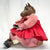 Art Doll ~ Chestnut Filly in Red Gingham Dress