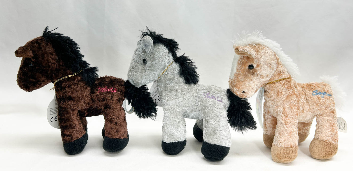 Breyer Plush Fun Foals Trio:  Dakota, Shasta, and Cheyenne - TSC SRs?