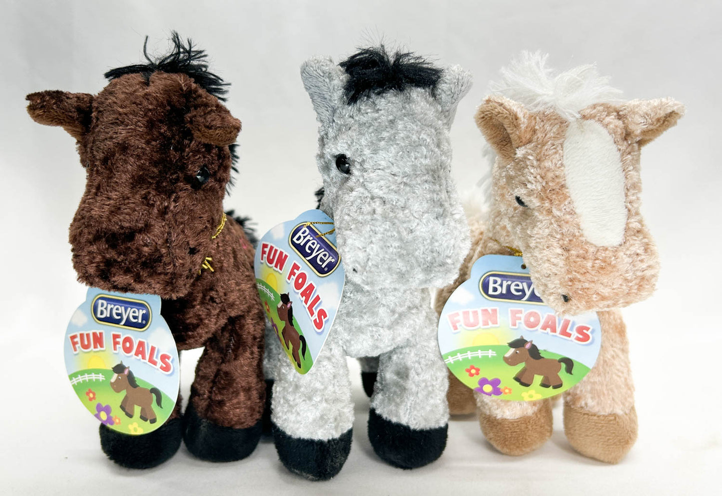 Breyer Plush Fun Foals Trio:  Dakota, Shasta, and Cheyenne - TSC SRs?