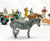 Large Group of Cast Metal Animals and People - incl Britains Ltd
