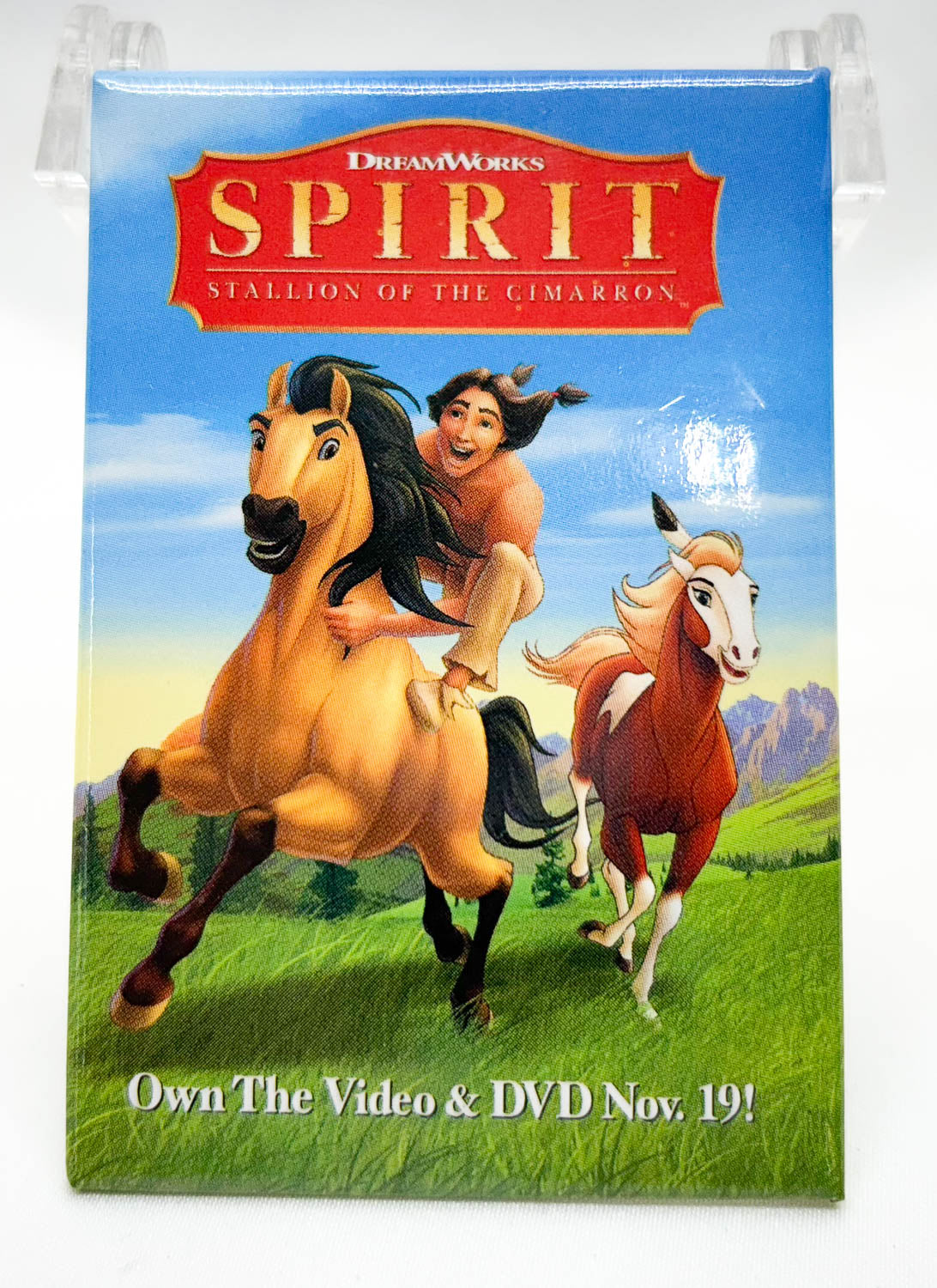 Button - DreamWorks ~ Spirit: Wild Stallion of the Cimarron Promotional Button