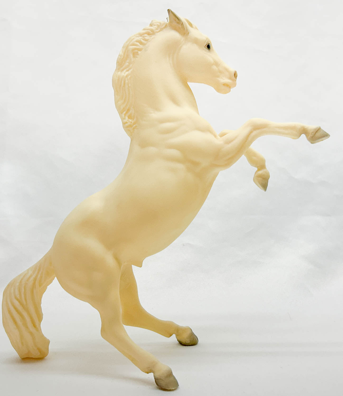 Rearing Stallion ~ Rex, Alabaster - B-Stamp