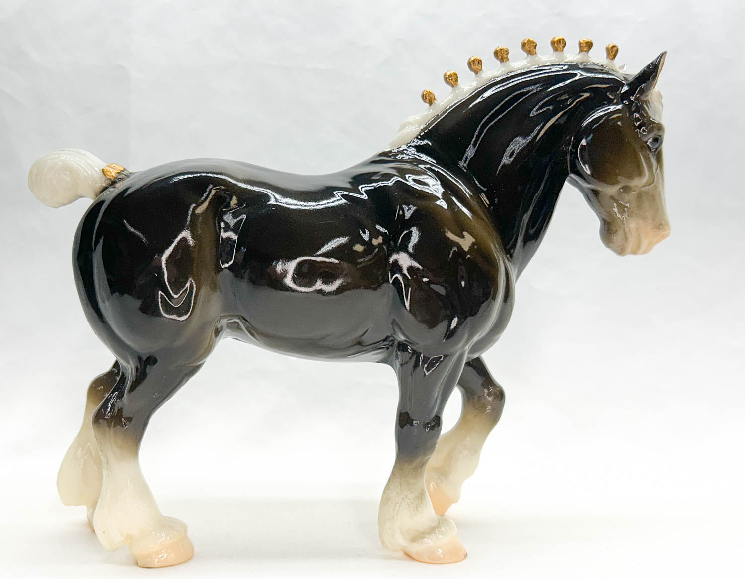 Breyer Clydesdale Stallion Major Tour Model Triple Mountain Model