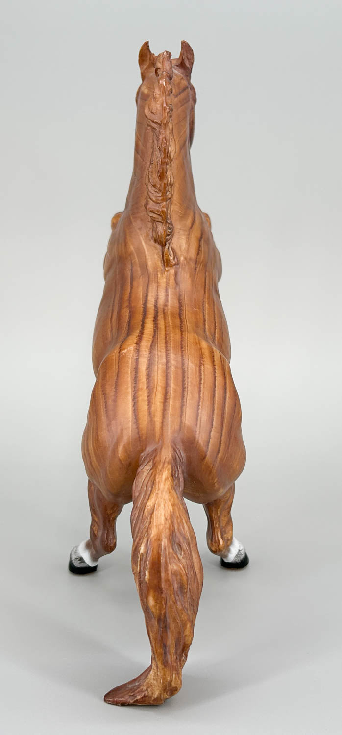 Fighting Stallion, Woodgrain