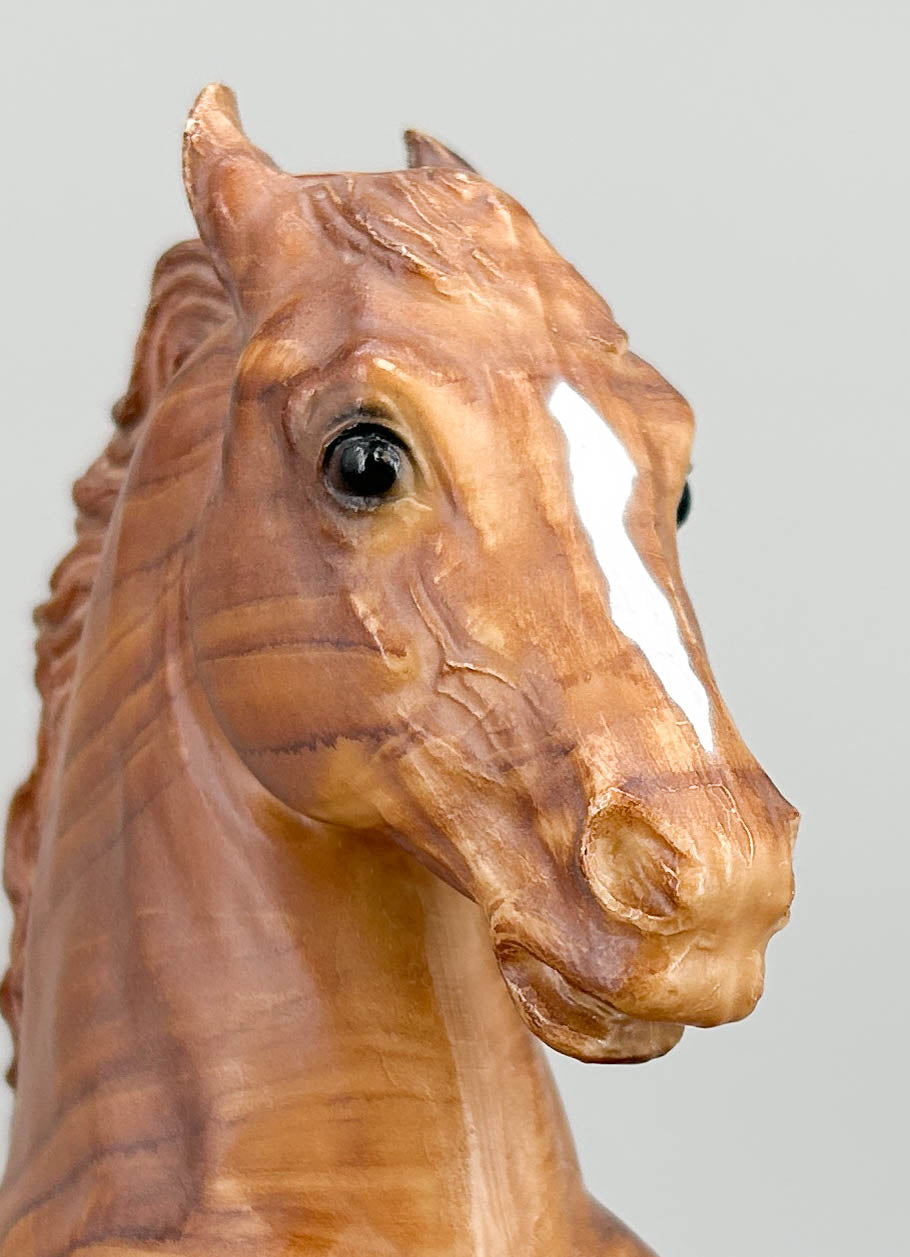Fighting Stallion, Woodgrain