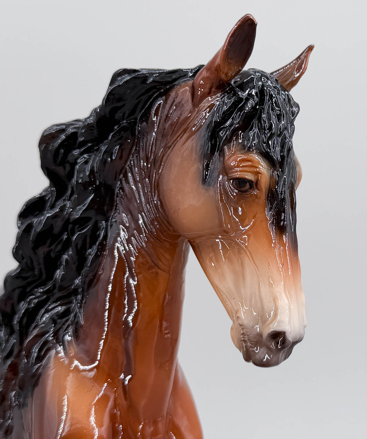 Friesian Sporthorse ~ Scandi Surprise - Mealy Bay GLOSSY - BreyerFest 2026 SR