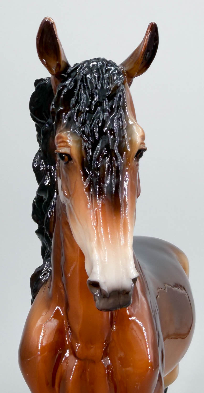 Friesian Sporthorse ~ Scandi Surprise - Mealy Bay GLOSSY - BreyerFest 2026 SR
