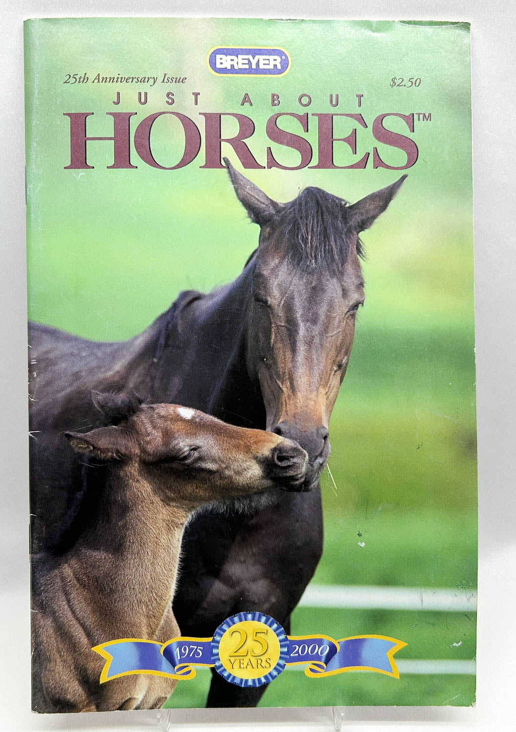 Just About Horses Magazine Vol. 27, No. 1, 2000 - 25th Anniversary Issue