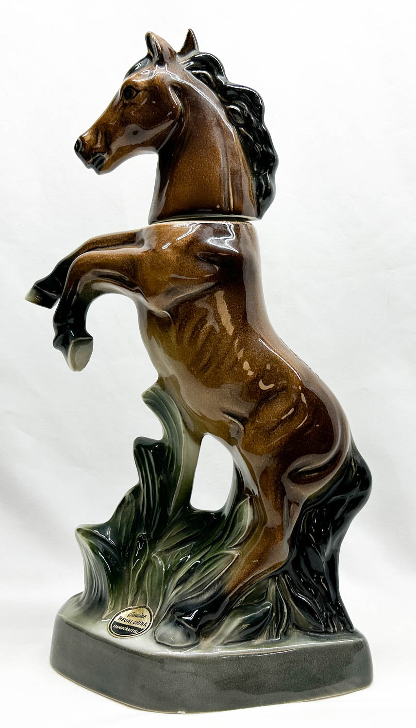 Regal China Jim Beam Decanter - Rearing Bay Horse