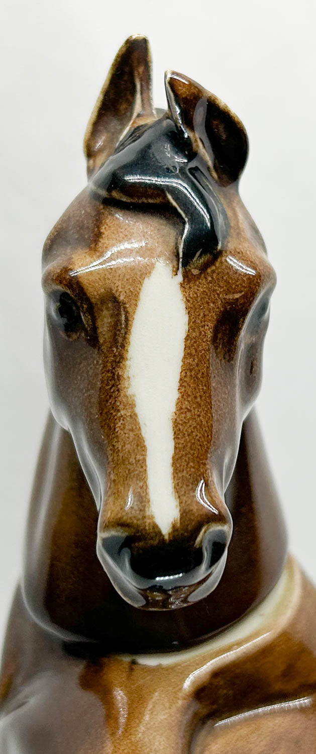 Regal China Jim Beam Decanter - Rearing Bay Horse