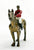 K & O Co. Brass Thoroughbred with Jockey - Early 1900s