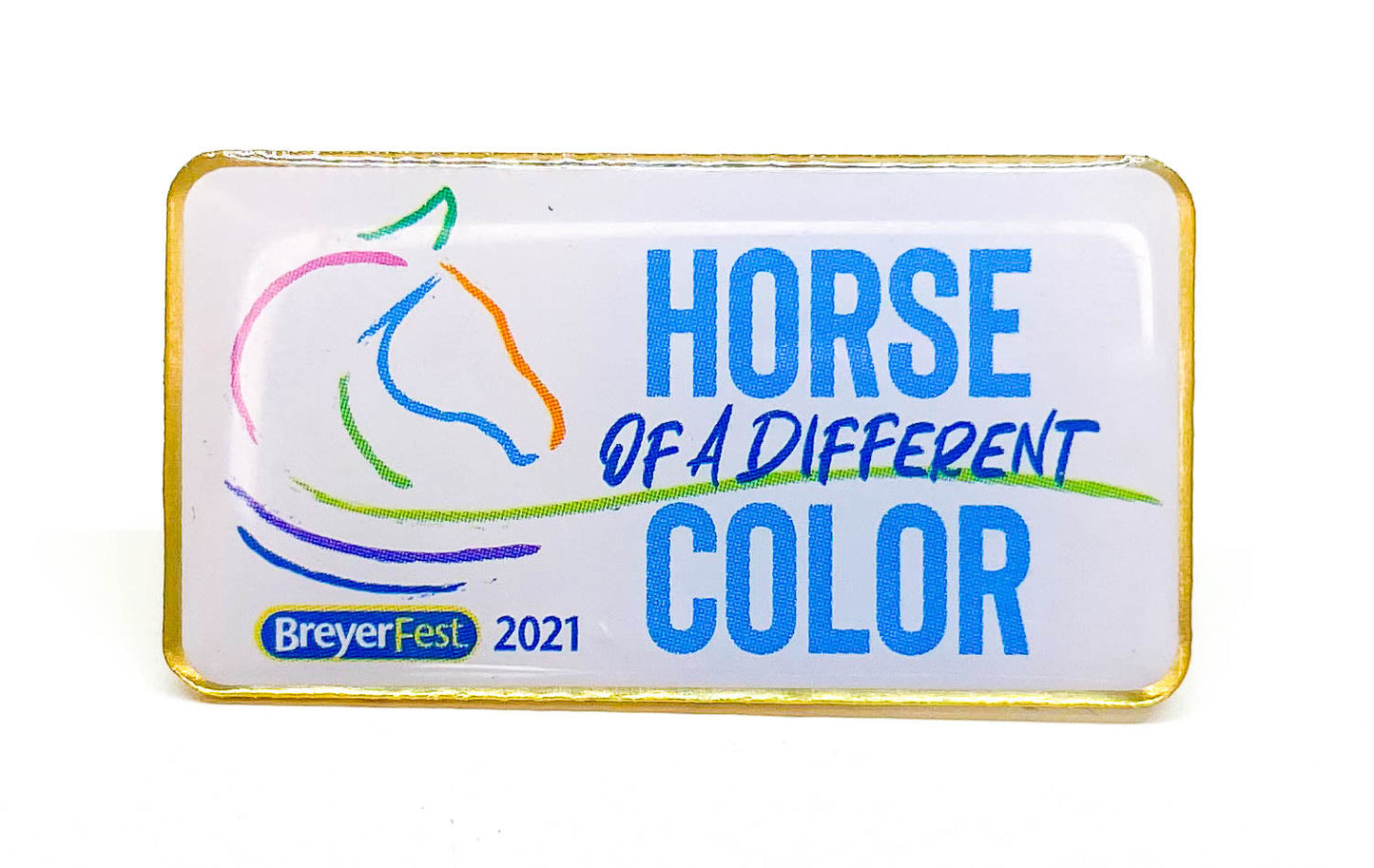 Lapel Pin - Breyerfest 2021 "Horse of a Different Color"
