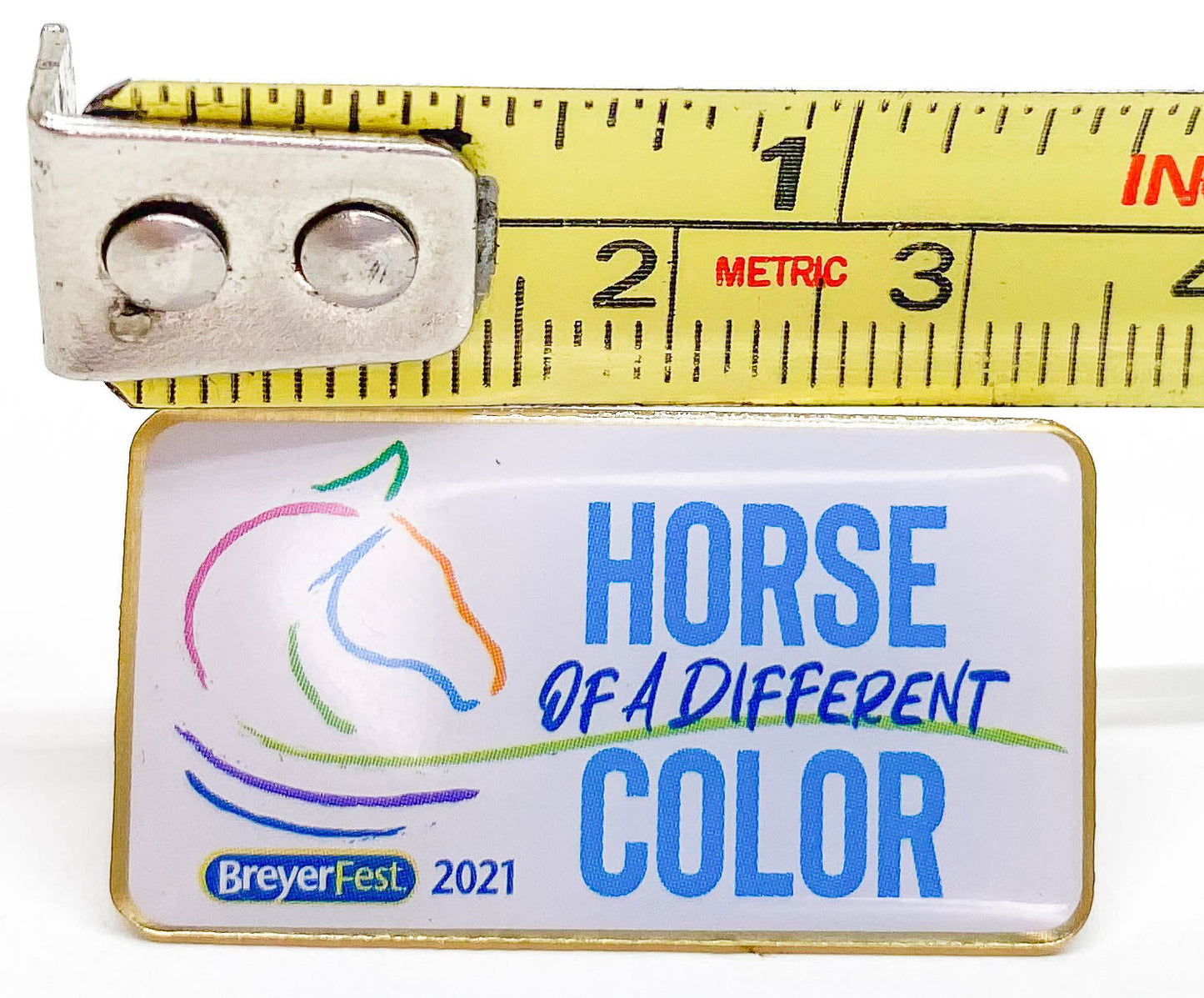 Lapel Pin - Breyerfest 2021 "Horse of a Different Color"