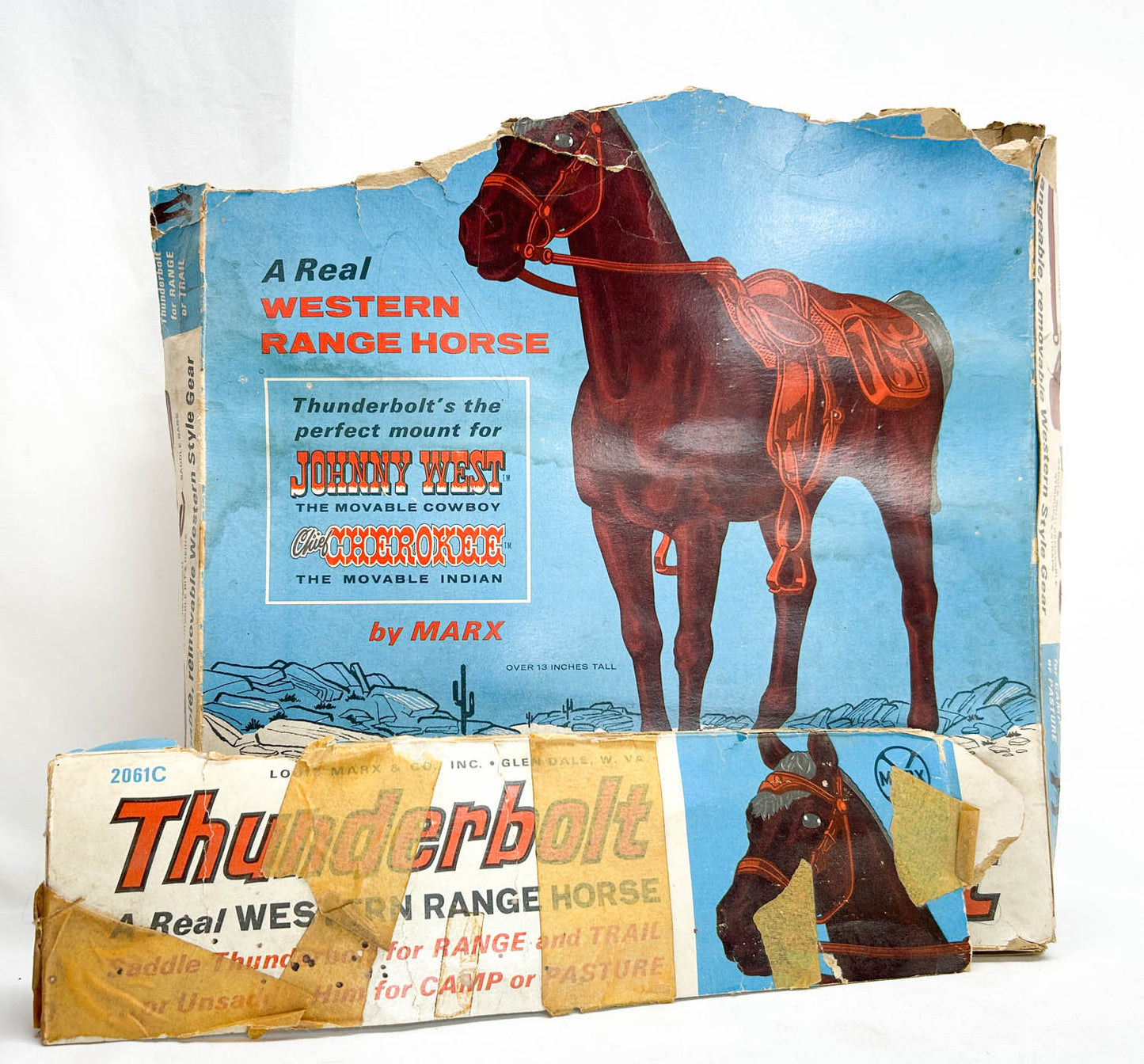 Marx Thunderbolt, Bay with Original Tack & Box from Eleda's herd