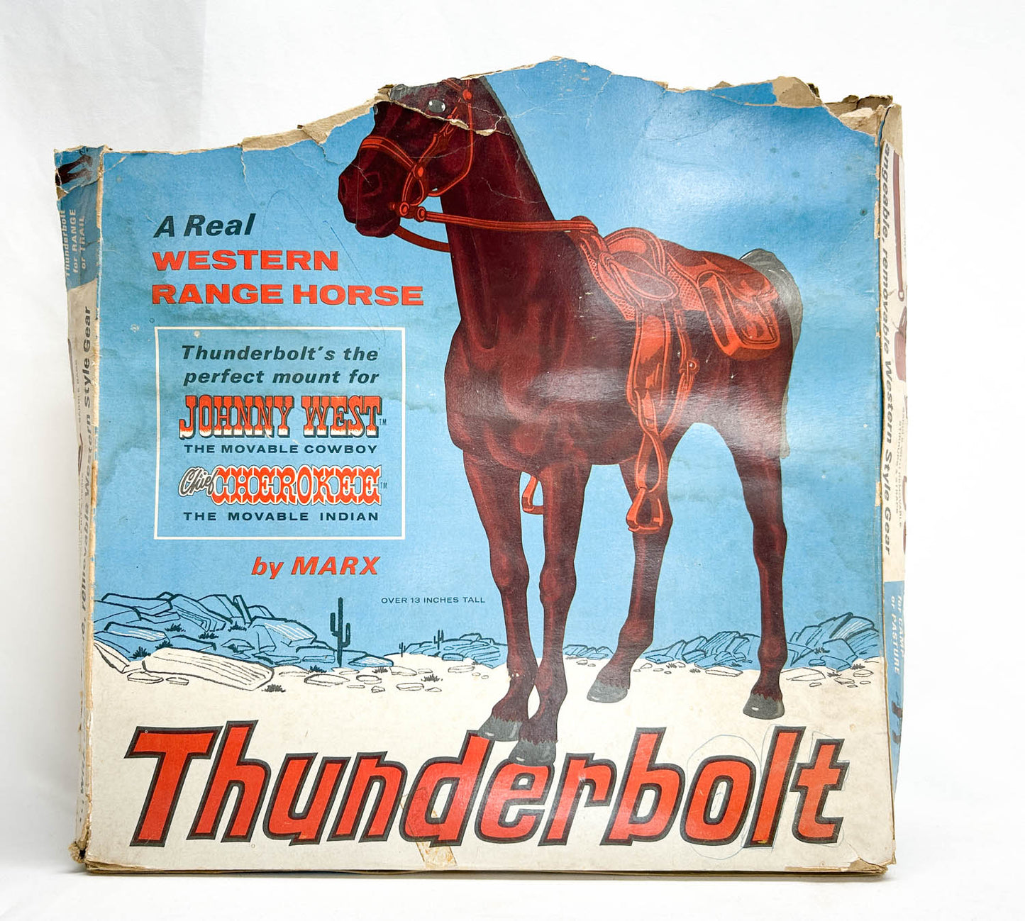 Marx Thunderbolt, Bay with Original Tack & Box from Eleda's herd