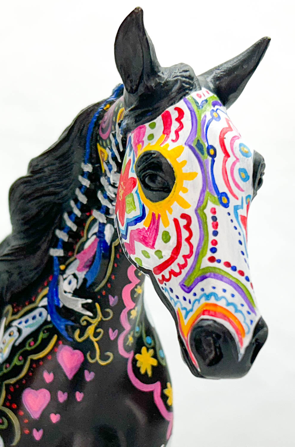 Missouri Fox Trotter - Custom Sugar Skull Decorator