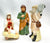 12-Piece Nativity Set, One-of-a-Kind Hand-Painted  Set w/ Box
