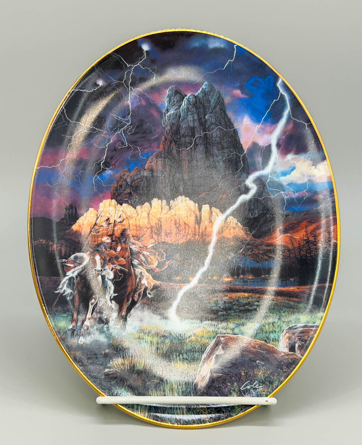 Limited Edition Art Plate ~ Summoned Spirits - Bradford Exchange