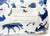 Breyer Pony Pouch, Blue Silhouettes 16" x 12"