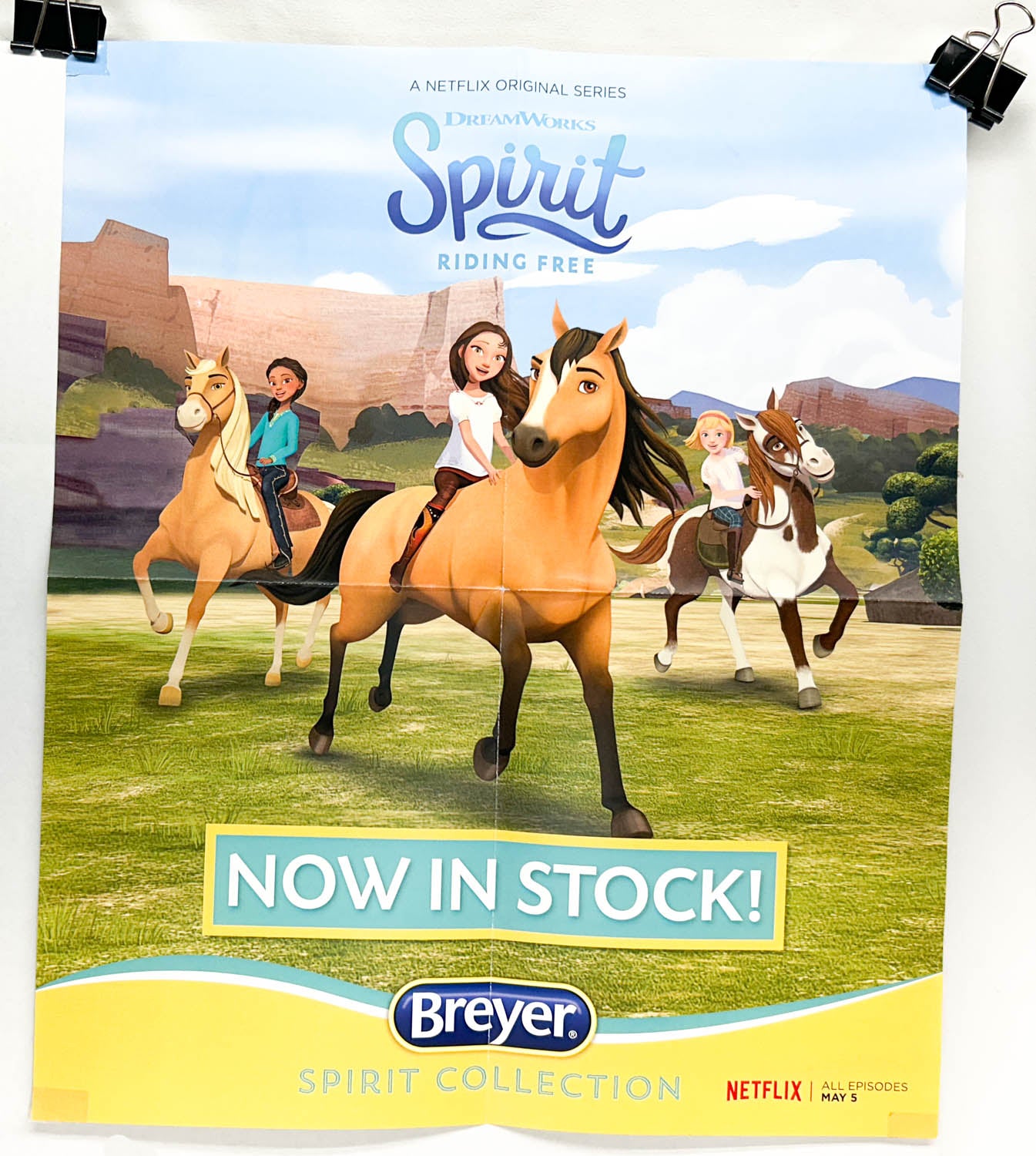 Breyer Spirit Riding Free Promotional Poster