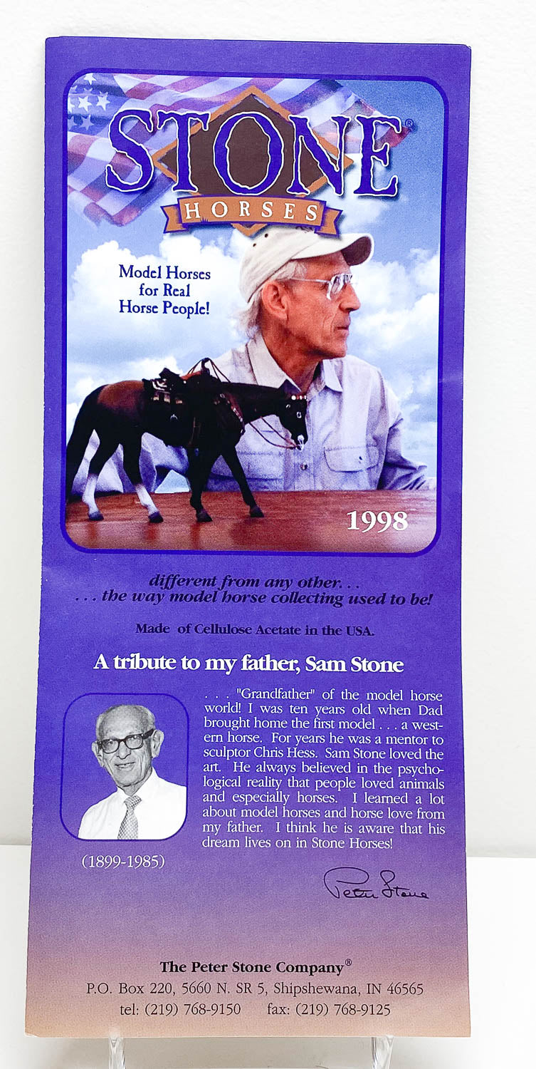 1998 Peter Stone Horses Brochure