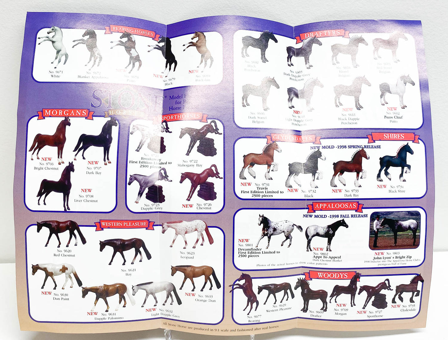 1998  Stone Horses Brochure