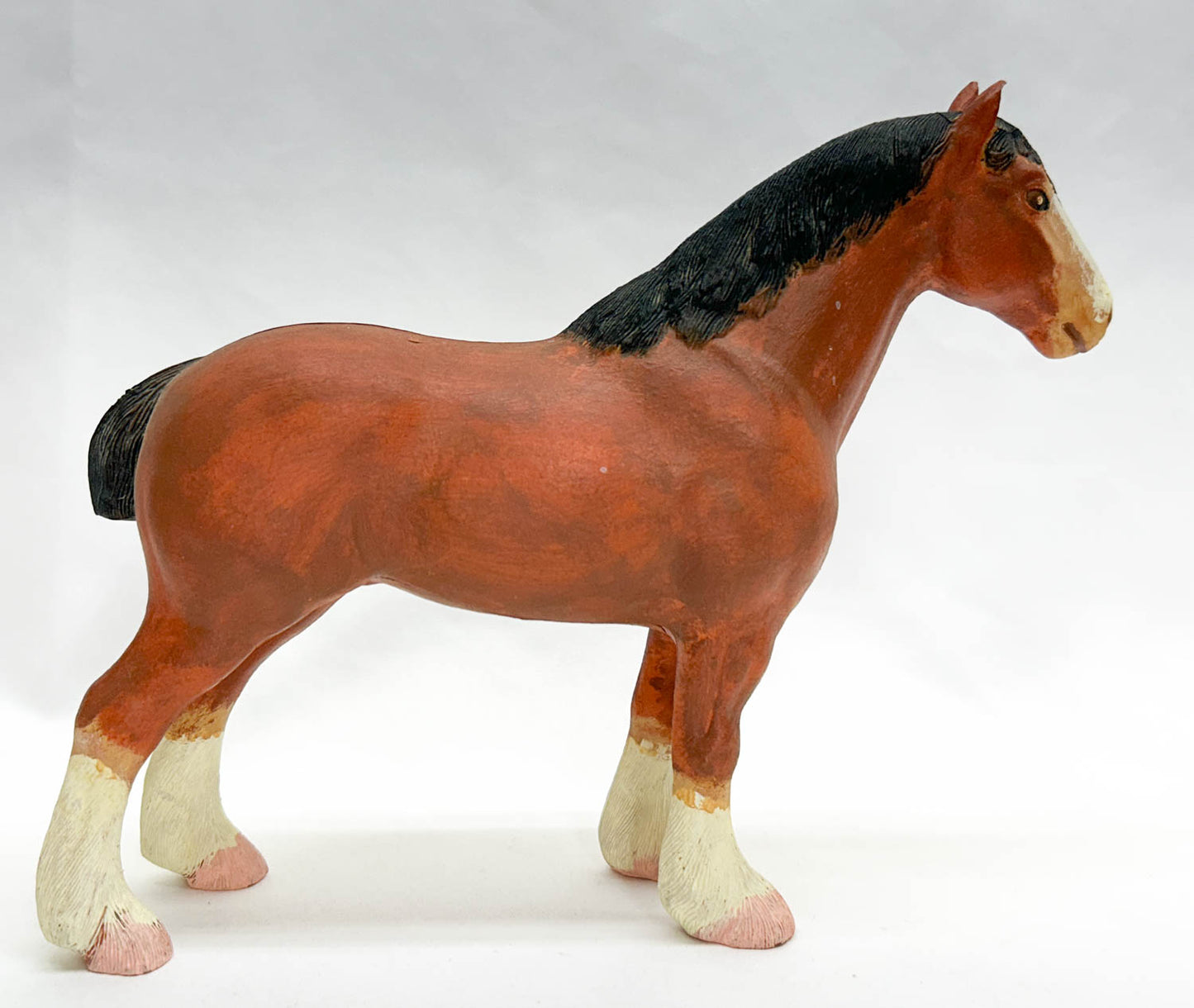 Clydesdale Gelding - Previously Customized Commercial Resin