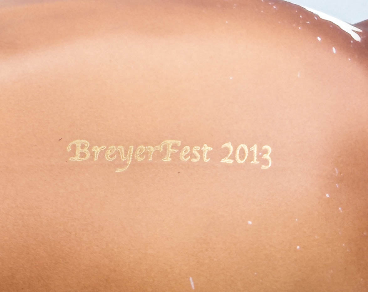 Roxy ~ CC Shuffle Surprise Model, Chestnut Appaloosa - BreyerFest 2013 SR