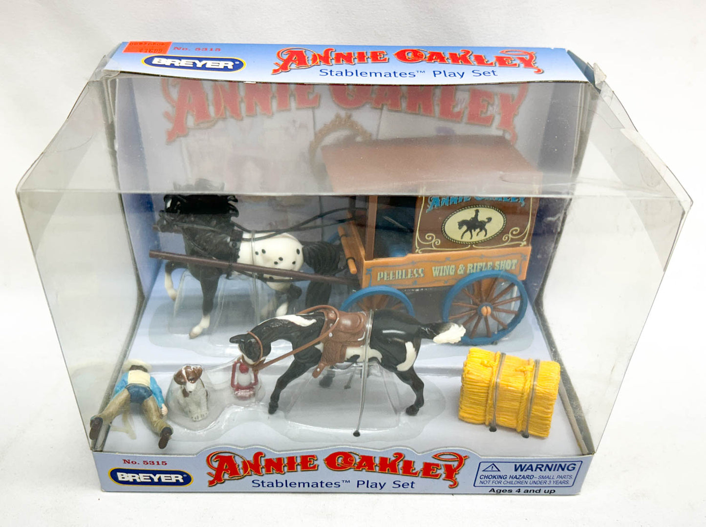 Stock Horse & Prancing Morgan ~ Annie Oakley Play Set