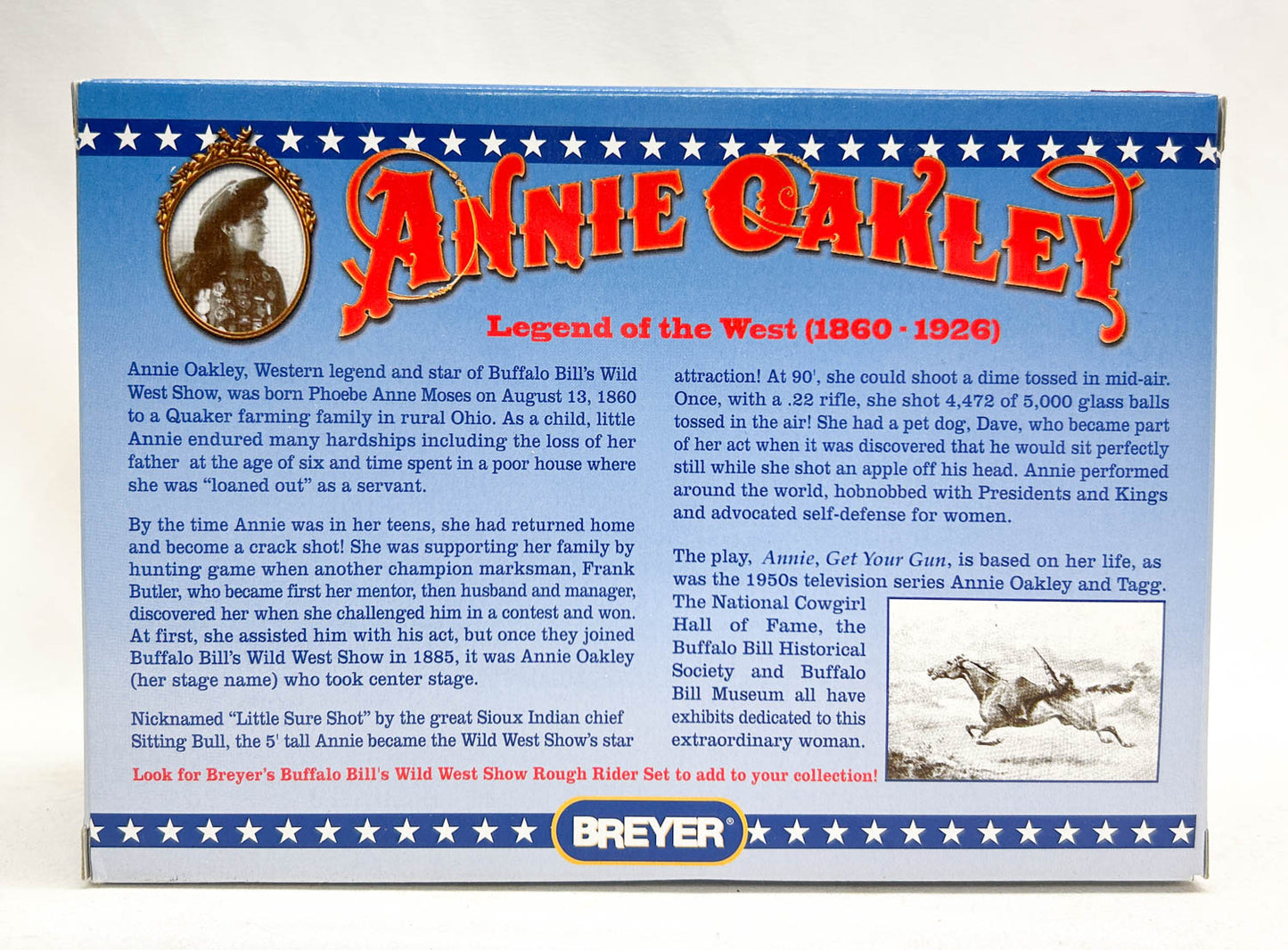 Stock Horse & Prancing Morgan ~ Annie Oakley Play Set