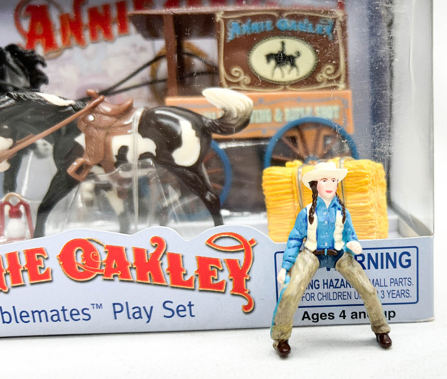 Stock Horse & Prancing Morgan ~ Annie Oakley Play Set