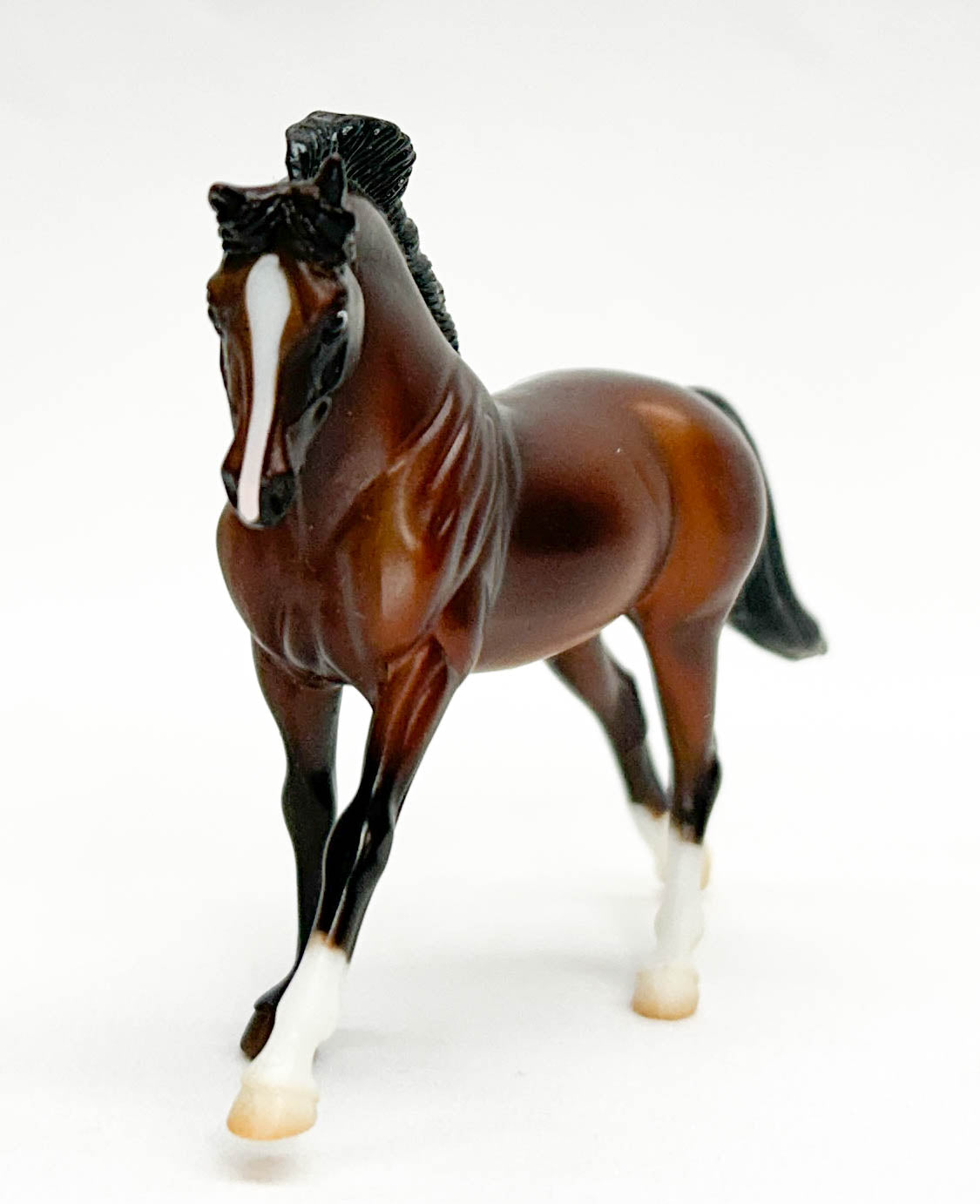 Cantering Warmblood, Bay