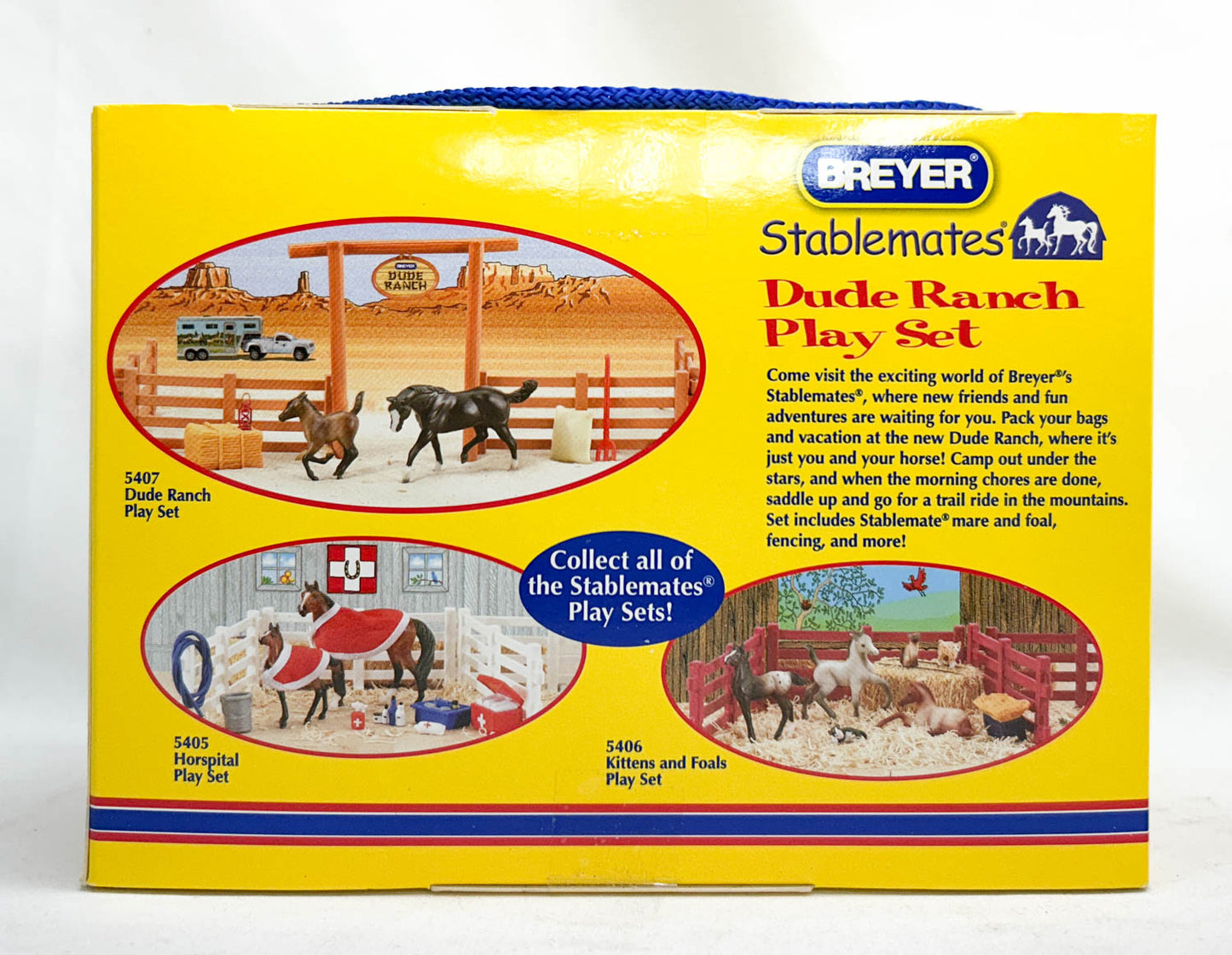 Stock Horse & Cantering Foal - Dude Ranch Play Set