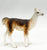 Llama, Brown and White from Tractor Play Set