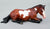 Lying Stock Horse, Bay Pinto - TSC SR, Mystery Horse Surprise Series 8