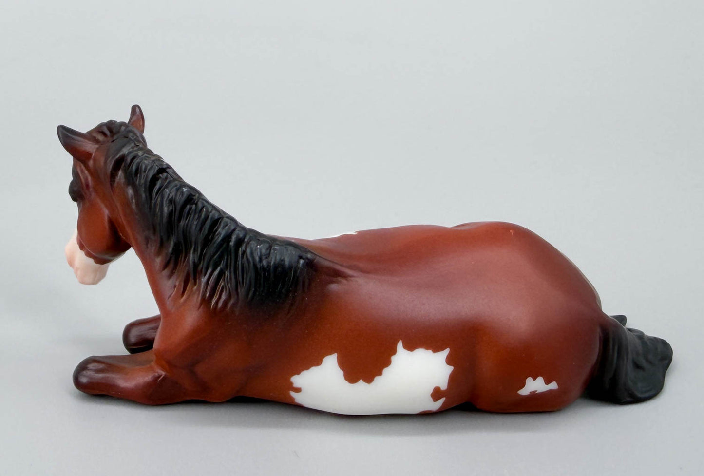 Lying Stock Horse, Bay Pinto - TSC SR, Mystery Horse Surprise Series 8