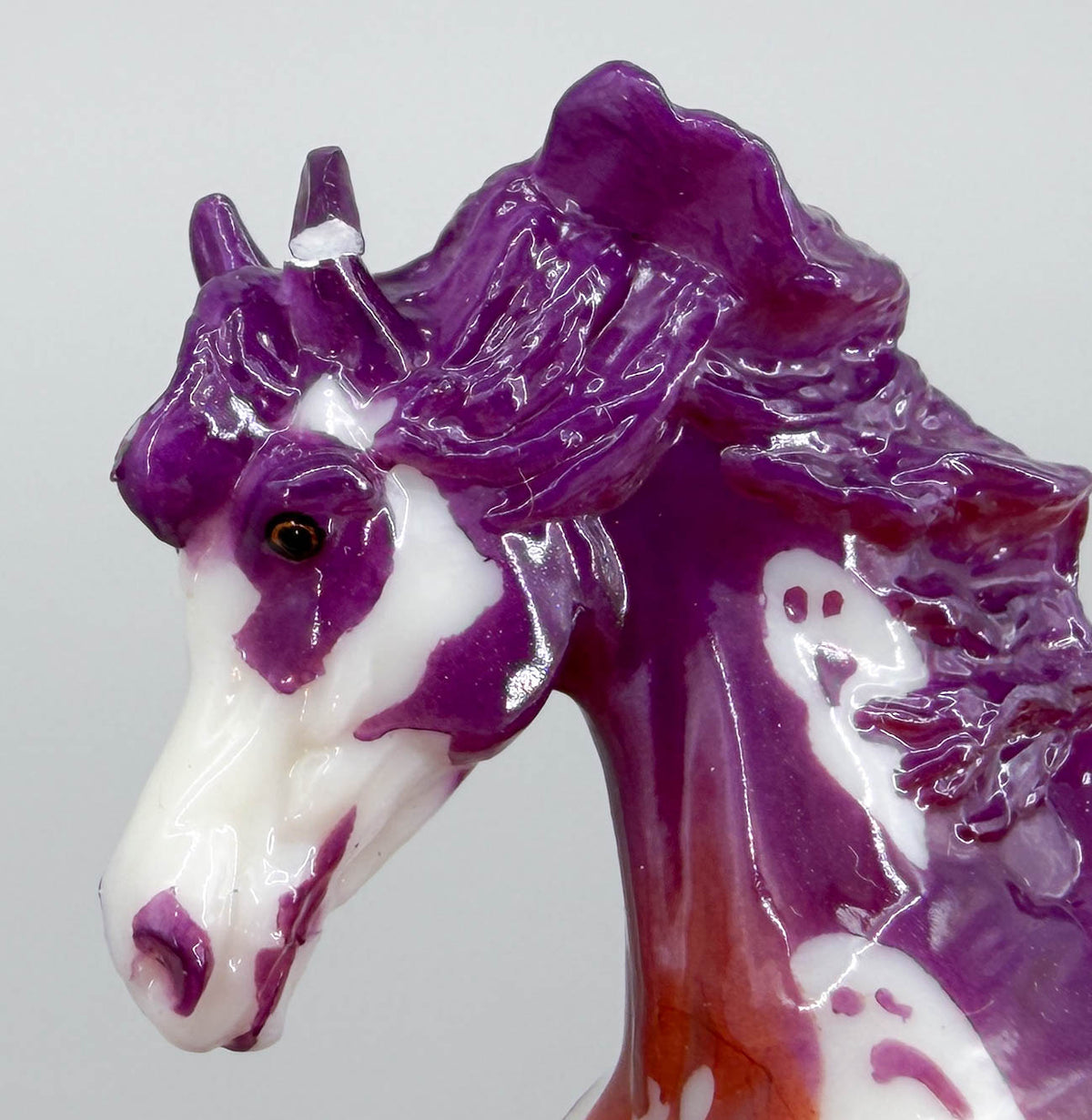 Striking Arabian ~ Mini Spectre - 2026 Spooky Stablemates Series 8 (repaired ear)