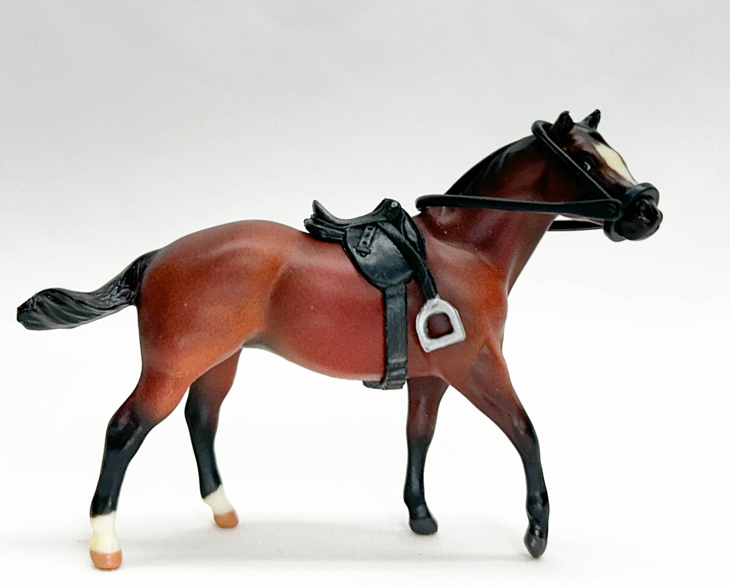 Quarter Horse Stallion, Bay from Junior Rider and English Saddle Set