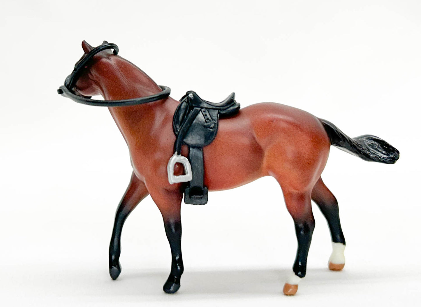 Quarter Horse Stallion, Bay from Junior Rider and English Saddle Set