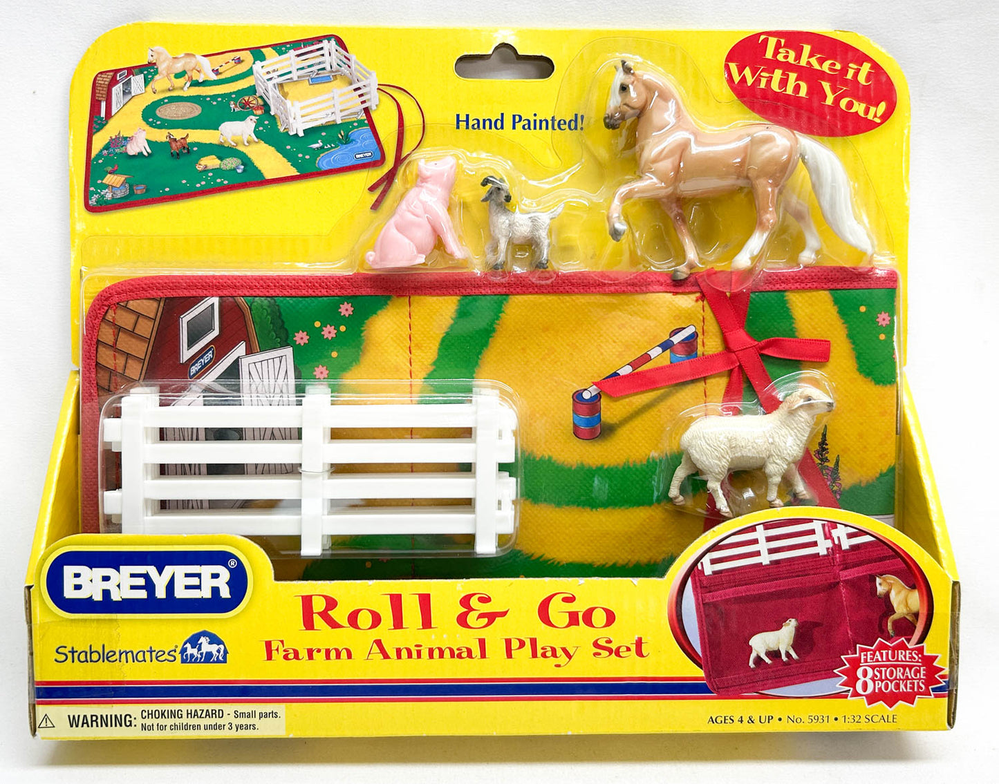 SM Roll & Go Farm Animal Play Set - Retired 2012