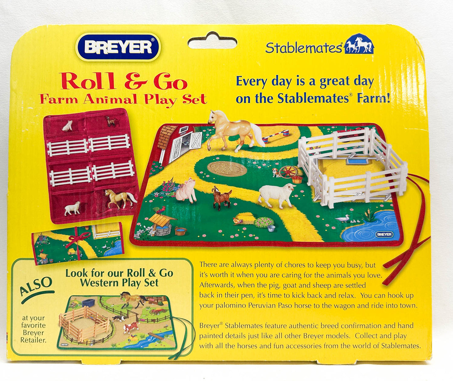 SM Roll & Go Farm Animal Play Set - Retired 2012