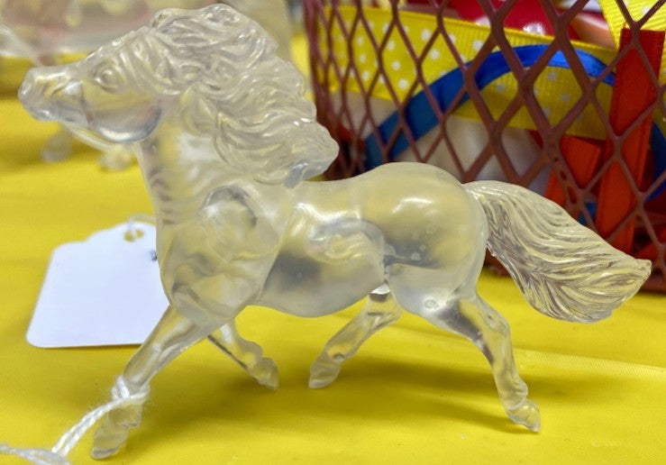 Shetland Pony, Clear Suncatcher