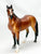 Standing Stock Horse, Bay - Horse Crazy Collection Shadow Box