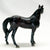 Standing Stock Horse, Black