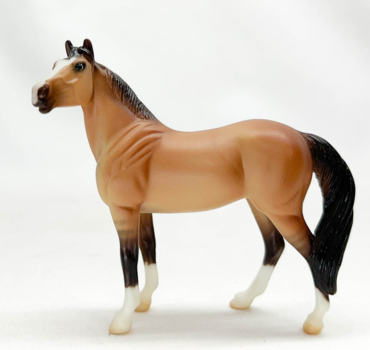 Standing Stock Horse, Dun - 2007 JC Penney SR