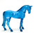 Standing Thoroughbred, Translucent Blue - Hard To Find!