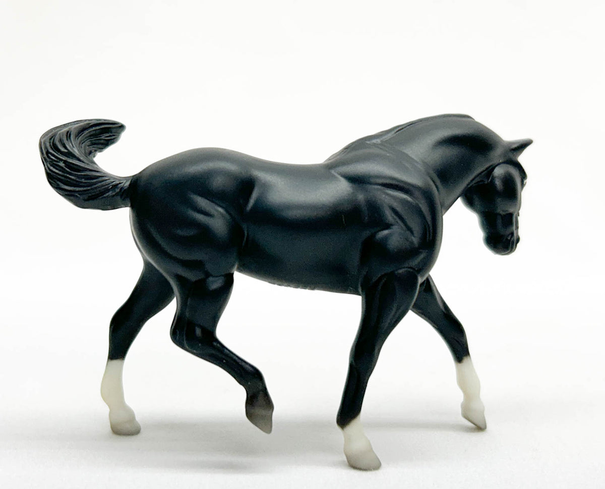 Stock Horse, Black - Dude Ranch Play Set