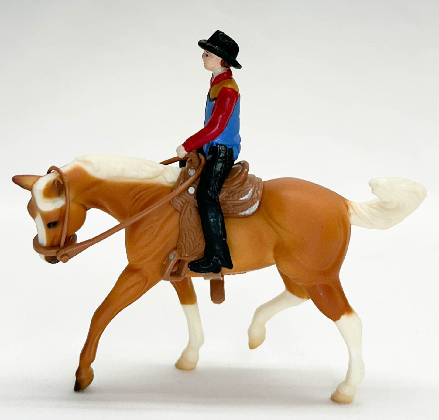 Appaloosa, Palomino - Western Rider and Saddle Set
