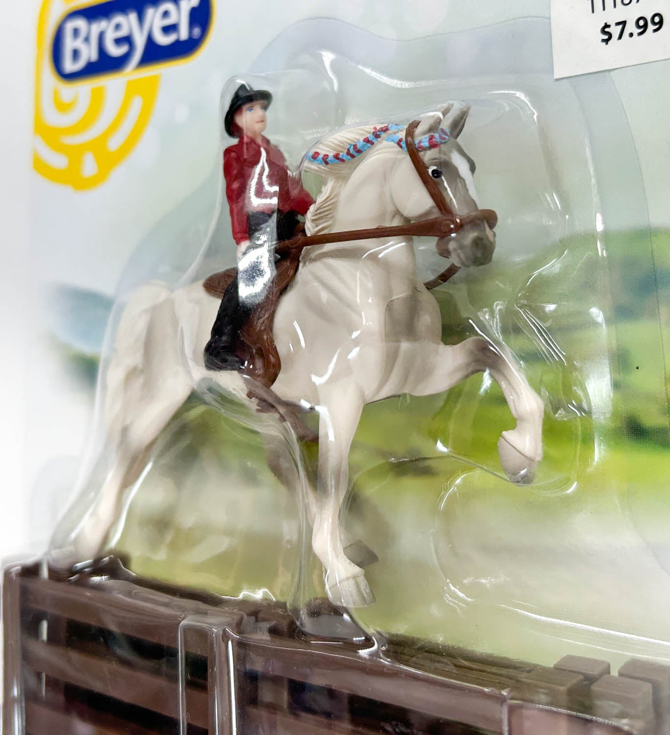 Tennessee Walking Horse, Grey - Western Horse and Rider Set