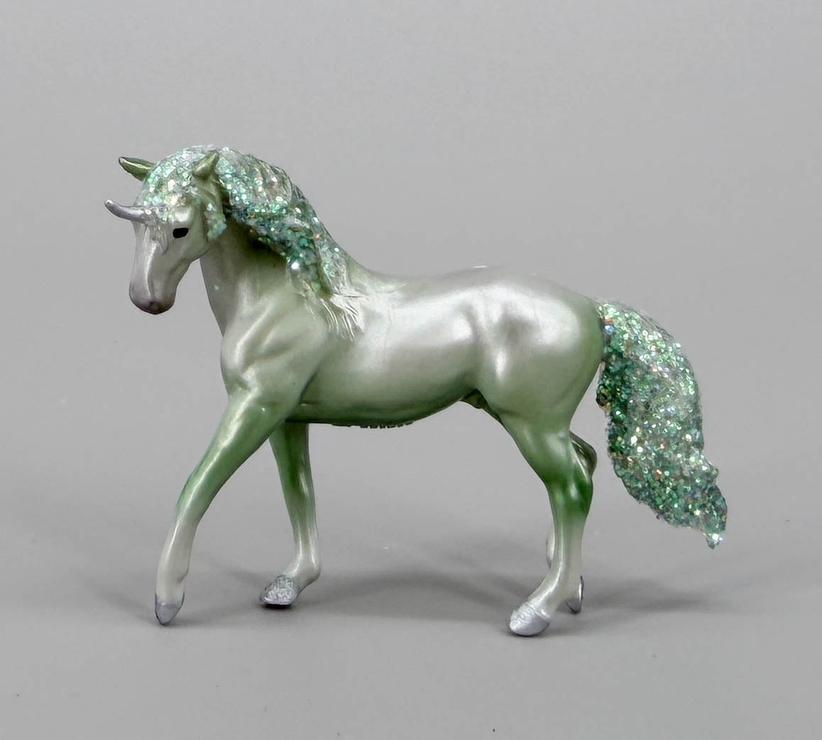 Standing Warmblood Mare and MW Spanish Barb ~ Sage & Mini Sage - Fairytale Friends Club